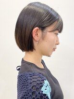 モリオフロムロンドン 松戸店(Morio from London)&nbsp;【モリオ松戸　石山】コンパクトショートボブ耳掛けショートボブ