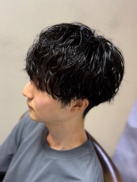 カミケン 方木田店(kamiken.) メンズパーマ◎緩め波巻きスパイラル【カミケン方木田】