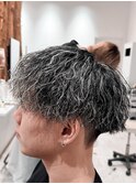 MEN’S HAIR/波巻ツイストスパイラル/フェザーパーマ/京都河原町