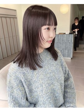 ローレン(LOREN) ミディアムヘア/デザインカラー/フェイスフレーミング/栄/久屋