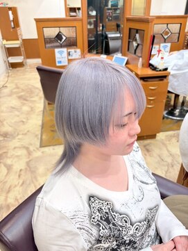 ピュア ポイント 和光店(PURE POINT) ウルフレイヤー／ブリーチ／ホワイトアッシュ