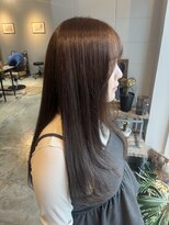 ヘアーループセラデザインワークス(Hair ruup Sela design works)&nbsp;オリーブベージュ/レイヤーカット