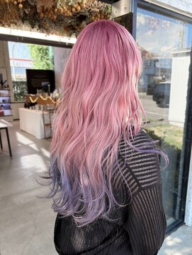 ユナイテッドビューティー 金沢(UNITED BEAUTY) ブリーチ グラデーション