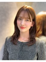 ロンドアヴァントゥス 池袋(Lond aventus) 韓国レイヤー/韓国風/ボブ/髪質改善/黒髪/ブリーチなし〔池袋〕