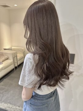 リコヘアー(LiCO HAIR) 那覇/イメチェン/ピンクベージュ/アンブレラカラー/前髪