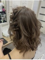 アチーブ 姫路店(Achieve) ポコポコゆるふわハーフツイン