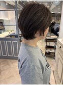 髪が多くてまとまりづらい方のショートヘア赤羽美容室　