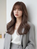 パル ミーツ(pal meets)&nbsp;韓国巻きナチュラルブラウンカラー