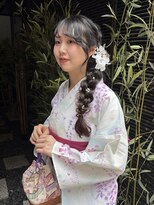 ケイティ(Keity)&nbsp;浴衣♪サイド編みおろし