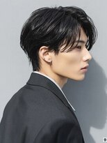 ヘアーサロン フォーメン イデア(hair salon for Men idea)&nbsp;韓国 マッシュ センターパート アップバング ニュアンスパーマ