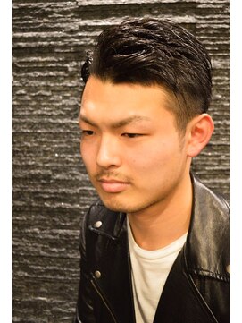 プレミアムバーバー 銀座店(PREMIUM BARBER produce by HIRO GINZA) メンズワイルドショートツーブロック