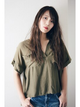 ノイン(noine) 『noine*sasaki』ロング切りっぱなしユルウェーブ