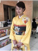 結婚式　お呼ばれ着物スタイル