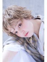 シエナ 渋谷(Siena)&nbsp;siena 外ハネカール×プラチナベージュ