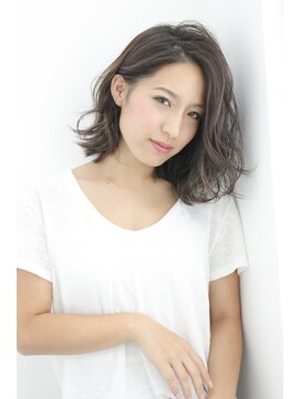 クラン 岡本(Chlan) 透明感◎ホワイトアッシュ×エアリーミディ