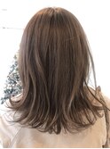 ☆あざとカワイイ☆ミルクベージュ☆セミディ☆愛され☆モテ