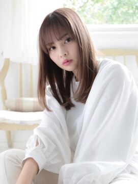 ネオリーブシェリエ 浅草店(Neolive cherie) やわらかストレート　浅草　美容室【浅草/韓国/くびれヘア】