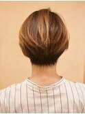 【morio鶴瀬】大人可愛い丸みシルエットショート