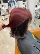 カルマ(KARMA)&nbsp;レッド×ブラックのインナーカラー！