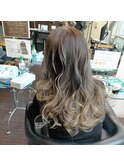 #グラデーションカラー#ホワイトアッシュ