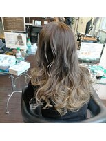 イヴァン アンド リズ 奈良店(IVAn ＆ LIZ)&nbsp;#グラデーションカラー#ホワイトアッシュ