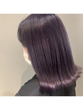 ウノプリール 茶屋町店(unopulir) ダブルカラー バイオレット《石原》