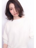 【knotたまプラーザ】暗髪ミディアム