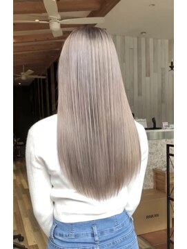 リード バイ ラグーン(LEAD by LAGOON) ミルクティーアッシュ／ダメージレスケアブリーチ