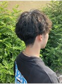 メンズ波巻きパーマ【郡山】