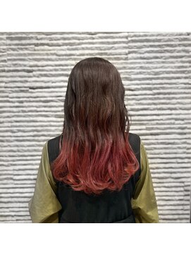 ビス ヘア アンド ビューティー 西新井店(Vis Hair&Beauty) 20代30代ダブルカラーブリーチ立体感グラデーション透明感