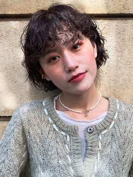 ピークアブー 銀座並木通り(PEEK-A-BOO) 【デザインパーマ】のマッシュボブ