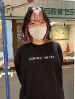 パブロ(Pablo)&nbsp;大人気　インナーカラー　ホワイトピンク