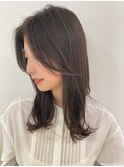 外ハネレイヤー×ダークブラウン【藤沢】
