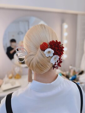 イノチカ(INOCHIKA) 和風シニヨン