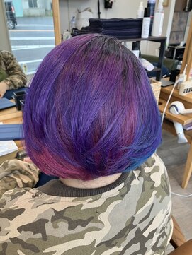 アンバー(amber) インナーカラー