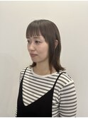地毛風ストレート×白髪ぼかし20代30代40代