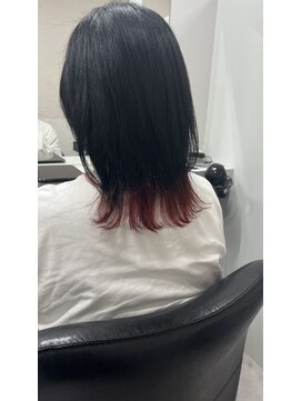 トクテ 吉祥寺(tokute) グレージュカラー/ボブウルフ/黒髪/ココアベージュ