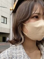 リノショアーズ 日本大通り店(RINOSHORES)&nbsp;20代30代ダブルカラーブリーチ立体感グラデーション透明感カラー