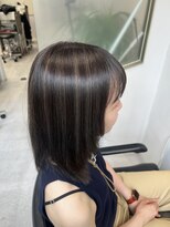 トランス(TRUNS)&nbsp;ケアカラー＋髪質改善ULTOWAトリートメント