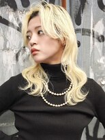 ブゾン(buZon)&nbsp;【buZon ブゾン】レイヤーロング前髪パーマハッシュカット