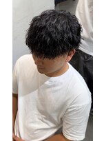 エルオム(EL.HOMME)&nbsp;ツイストスパイラル&ケアクリームパーマ