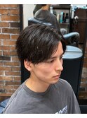 前回のパーマをいかすカット