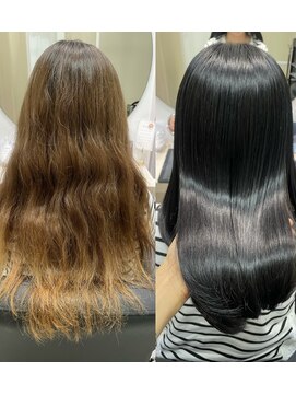 エレノア 梅田 大阪駅前第4ビル店(Eleanor) 【Eleanor梅田】酸性ストレートbefore☆after