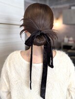 エルバイラビス 大宮(elu by lovis)&nbsp;《mana》カチモリヘアセット/韓国風セット/お呼ばれヘア/結婚式