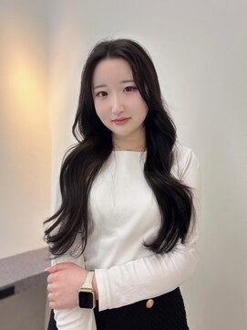 ノイズオオサカ 梅田店(NOISM OSAKA) ふんわりミディアム前髪アンブレラカラーこなれミディイメチェン