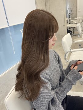 アイシー 表参道(ICY) ブリーチなしであかるめベージュ