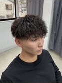 【ツイストスパイラル】【ツイスパ】【メンズパーマ】