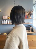 ぱつっとレイヤーボブ