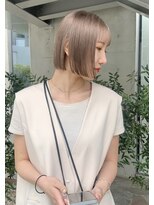 シーン 立川(SCENE) 髪質改善カラー韓国レイヤー顔周りカットブリーチボブ立川._.