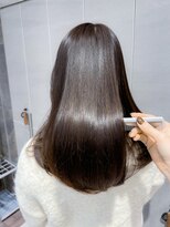 ロンド ロワール 門前仲町(Lond Loire)&nbsp;ボブショートボブ縮毛矯正ベージュグレージュ門前仲町